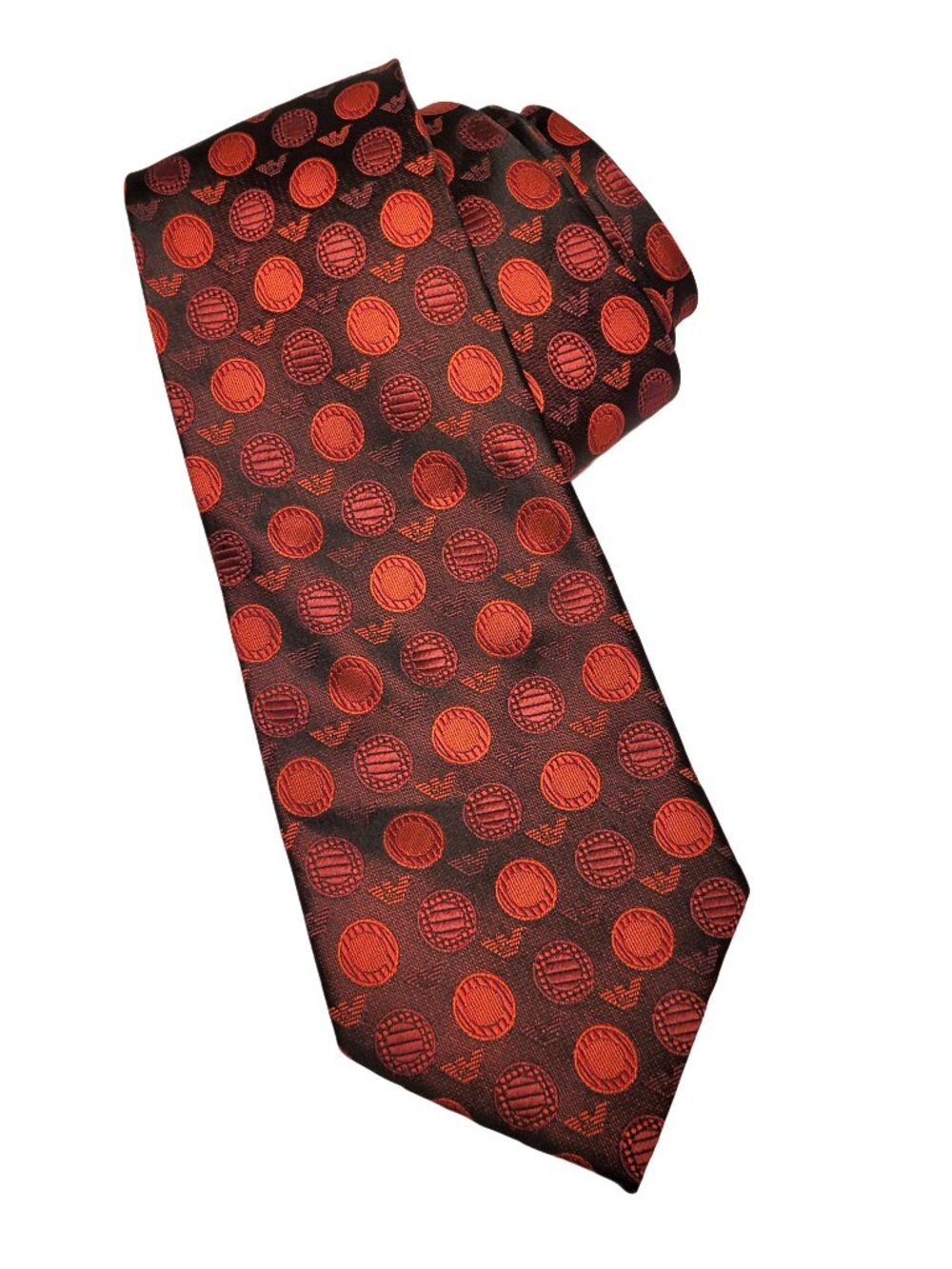 Giorgio Armani Logo Silk Tie
